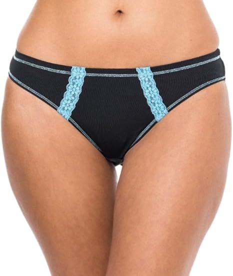 12 Pack Women's Hi-Cut Micro Fiber Stretch Bikini Panties