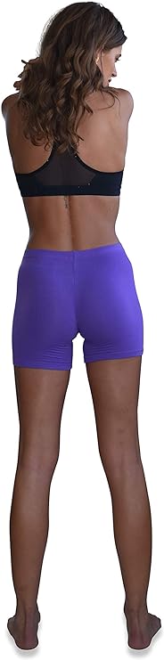 12 Pack Women's Cotton-Spandex Mini Bike Short Boxer Breifs