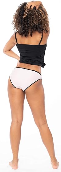 12 Pack Women's Micro Fiber Hi-Cut Bikini Panties