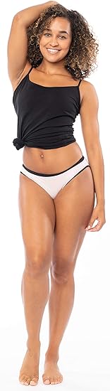 12 Pack Women's Micro Fiber Hi-Cut Bikini Panties