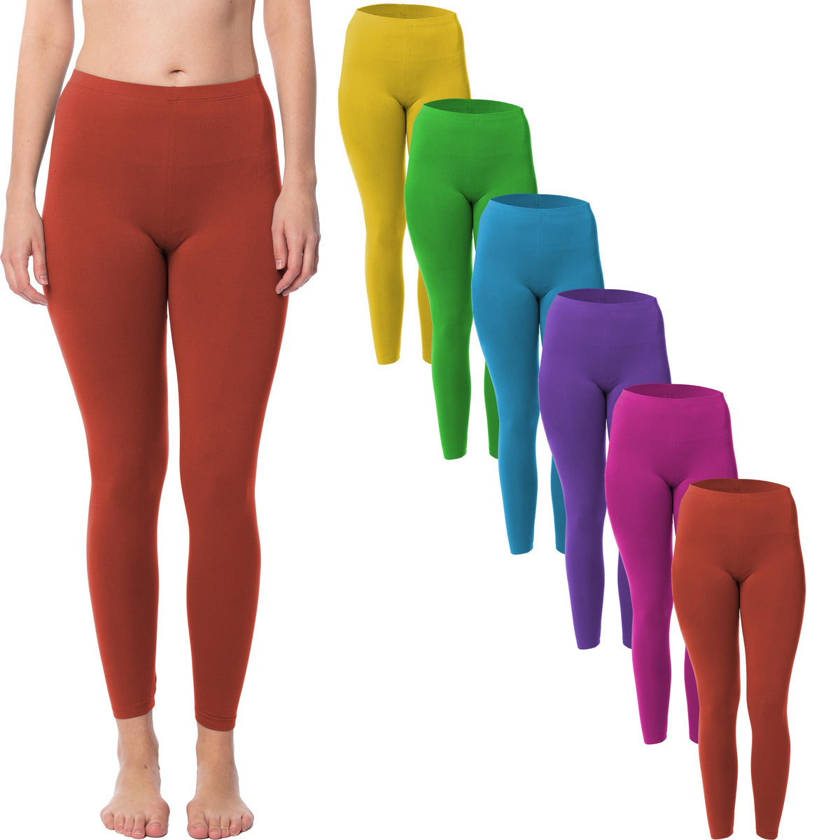 Women's Buttery Soft Brushed Full Length Leggings