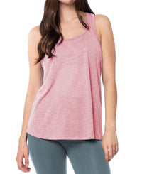 Women's Flowy Racerback Burnout Tank Top Super Lightweight & Soft