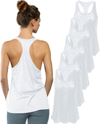 Women's Flowy Racerback Burnout Tank Top Super Lightweight & Soft