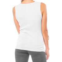 Women's Knit Rib Tank Tops | Lightweight Cotton Blend Sport Cami | Multi Pack Colors
