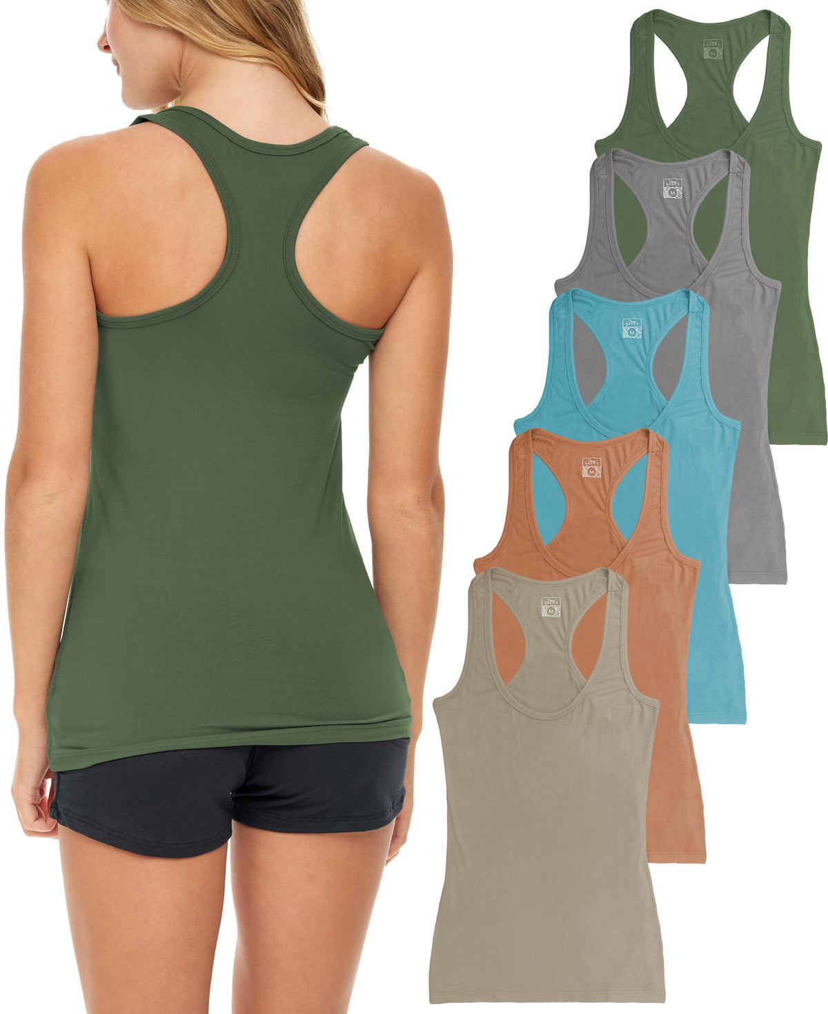 Women's Racerback Cotton Tank Top