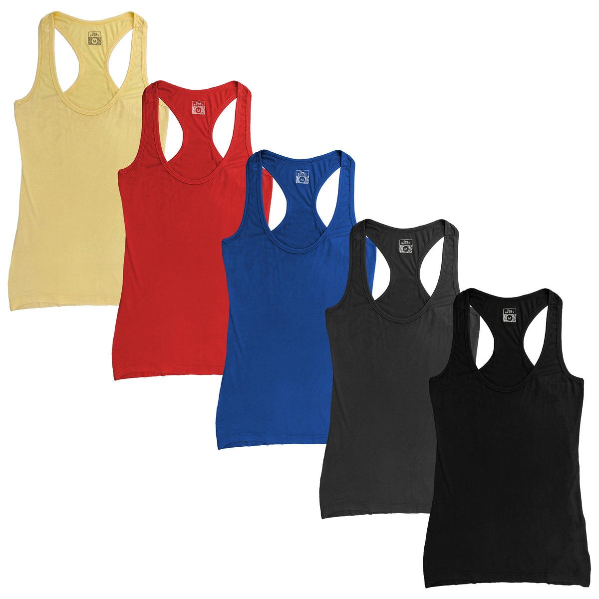 Women's Racer Back Workout Tank Tops Soft Body Fit Athletic Tanks