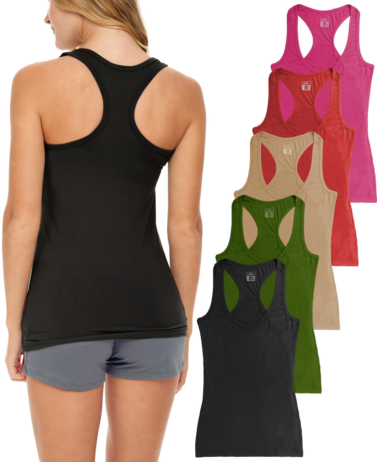 Women's Racerback Cotton Tank Top