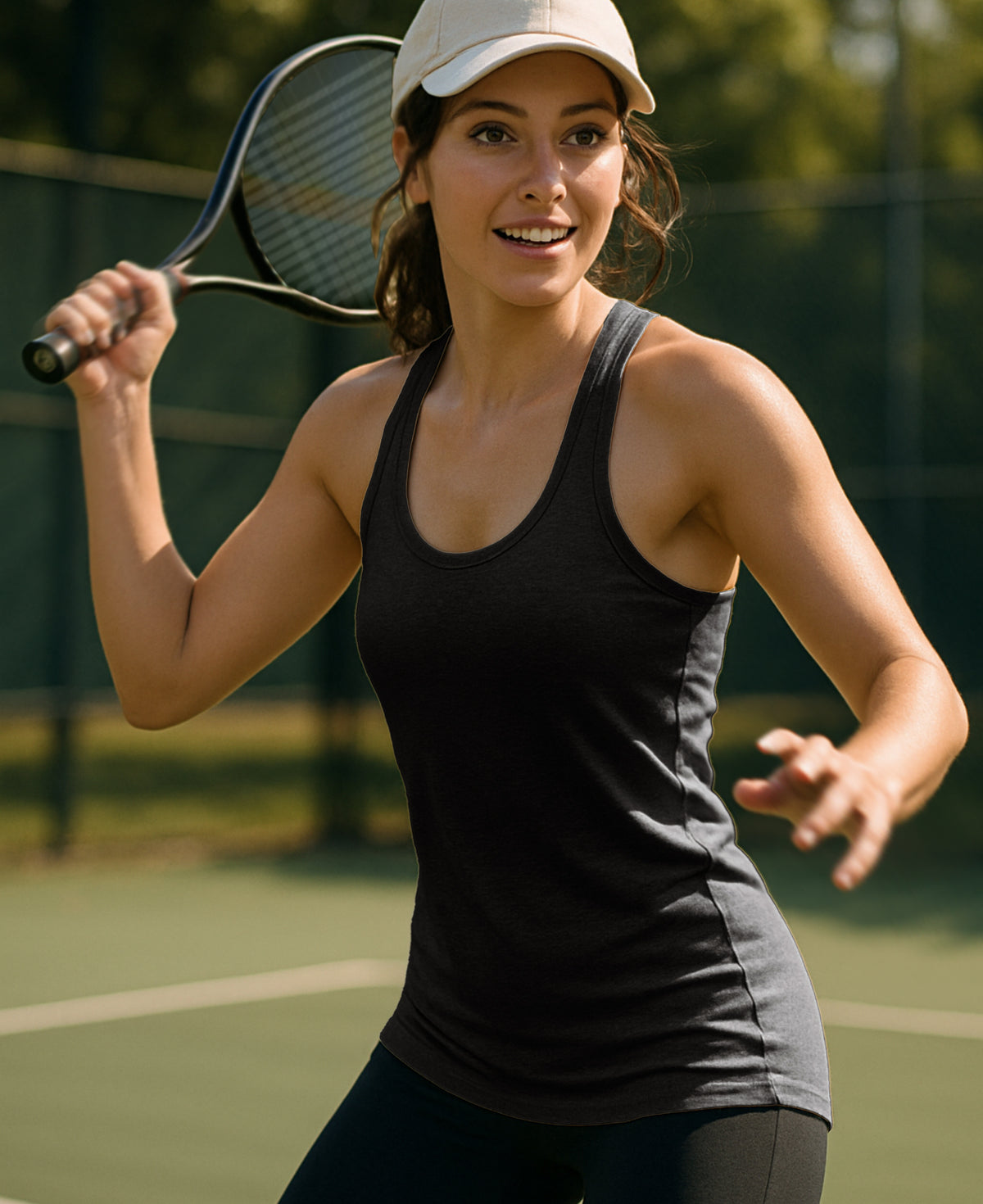 Women's Racerback Cotton Tank Top