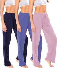 Women's Soft Flex 100% Cotton Knit Pajama Pants
