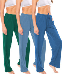 Women's Soft Flex 100% Cotton Knit Pajama Pants
