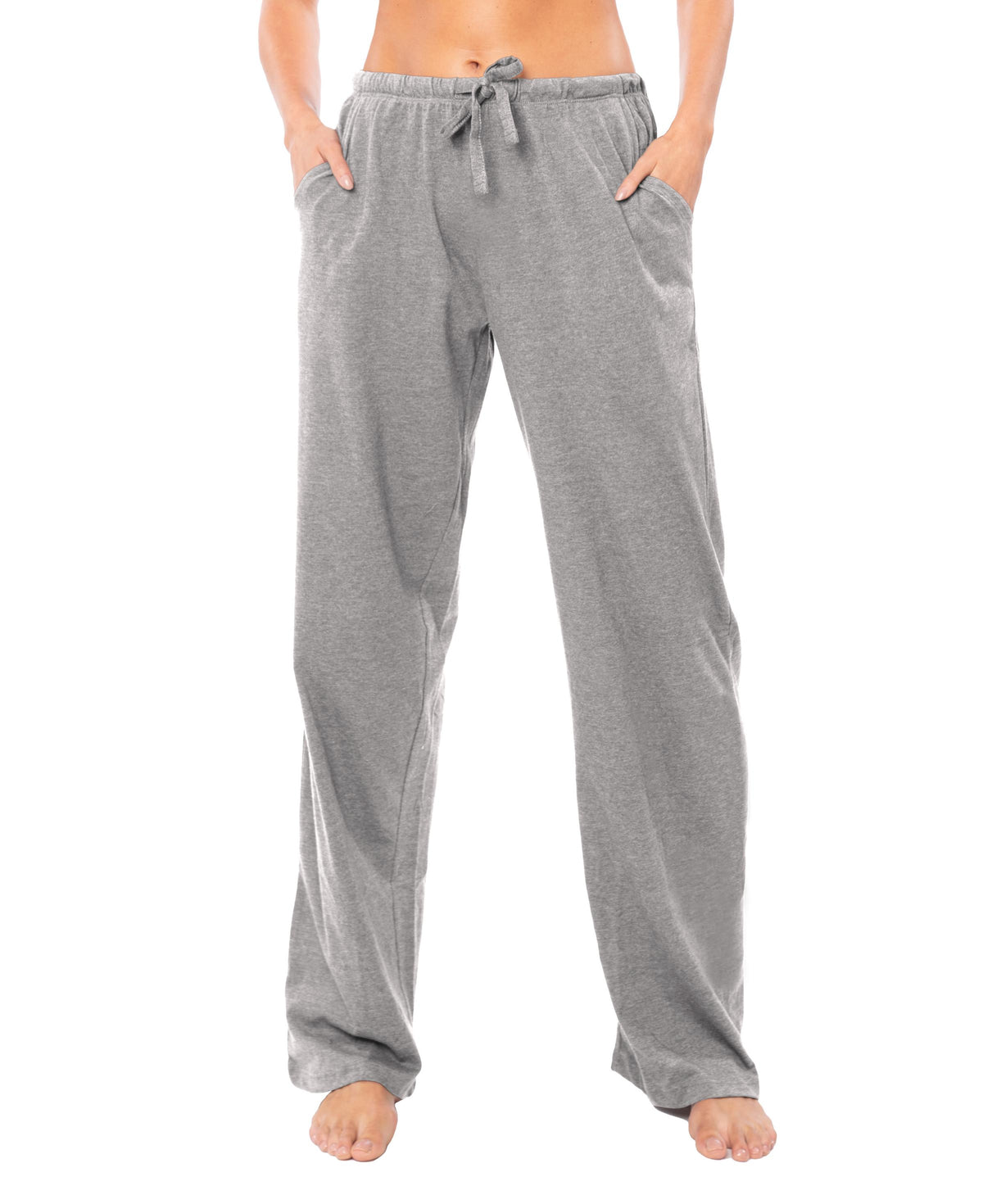 Women's Soft Flex 100% Cotton Knit Pajama Pants