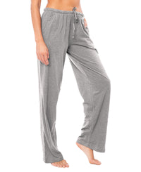 Women's Soft Flex 100% Cotton Knit Pajama Pants