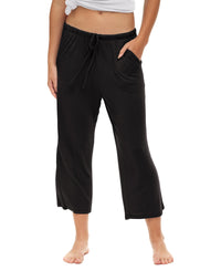 3 Pack Women's Capri Drawstring Lounge Pants