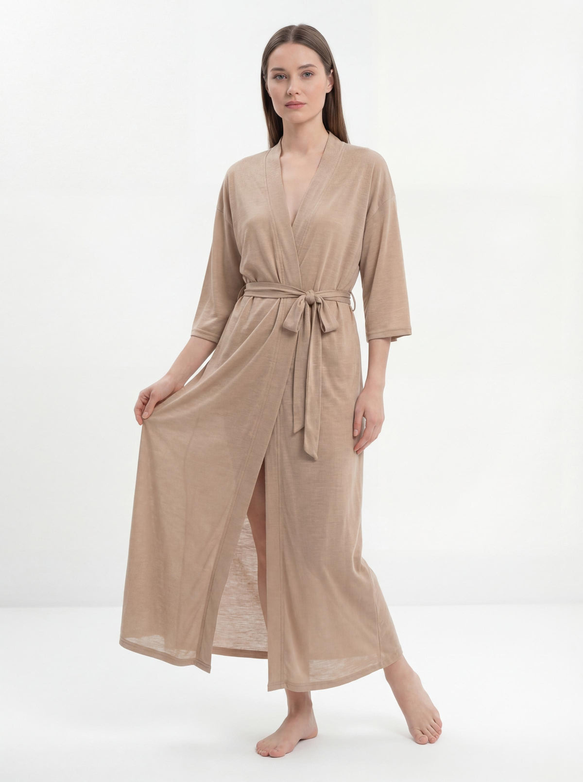 Women's Kimono Robes Lightweight Long Bath Robe Coverup