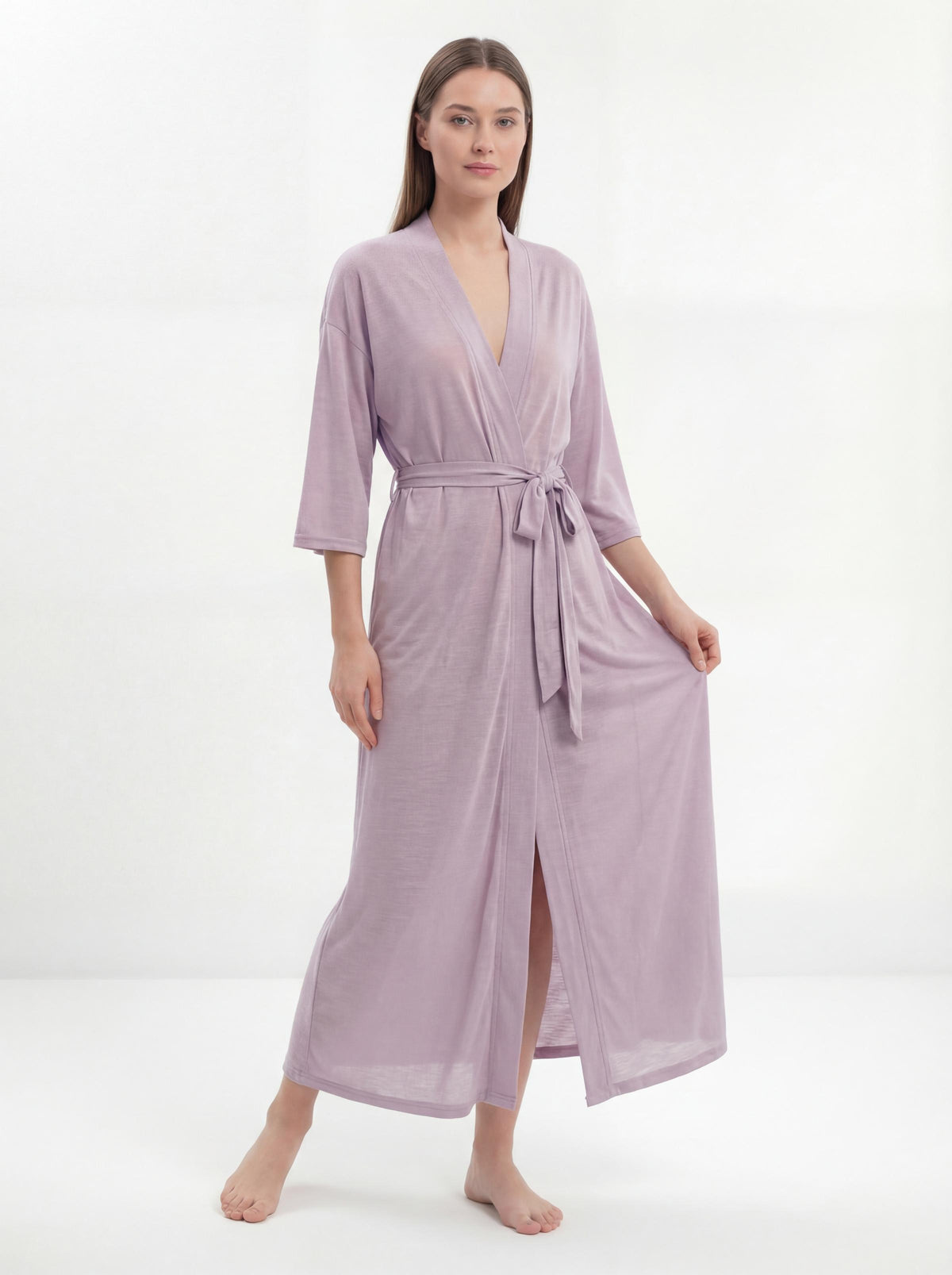 Women's Kimono Robes Lightweight Long Bath Robe Coverup