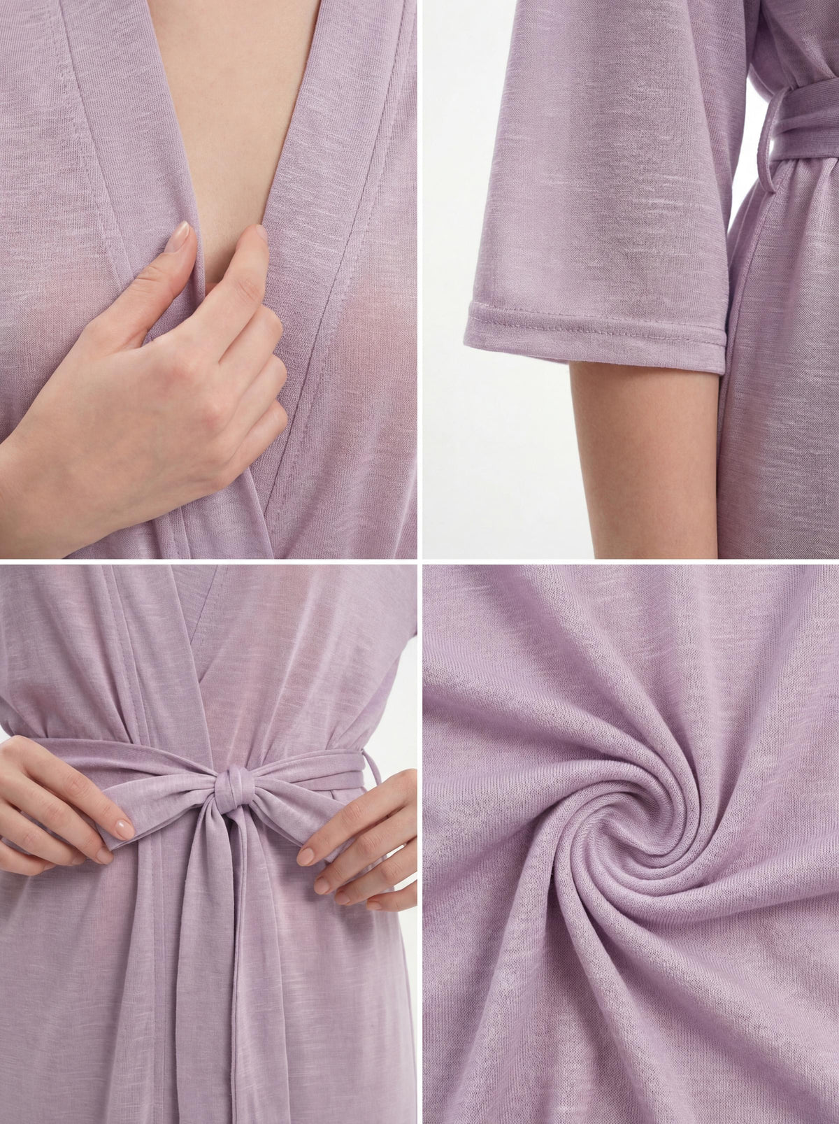 Women's Kimono Robes Lightweight Long Bath Robe Coverup