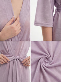 Women's Kimono Robes Lightweight Long Bath Robe Coverup