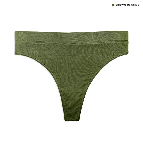 Sexy Basics Women's Sport Thong Panties | Workout Flex Bikini Hi Waist Underwear - Multi Packs