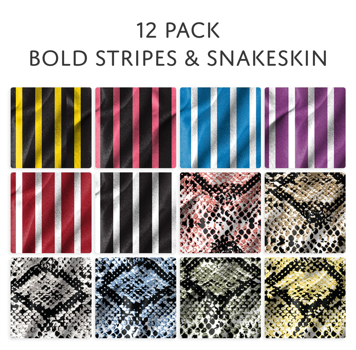 Sexy Basics Women's 12 Pack String Bikini - T-Back Thong Underwear | Buttery Soft No Show Panties